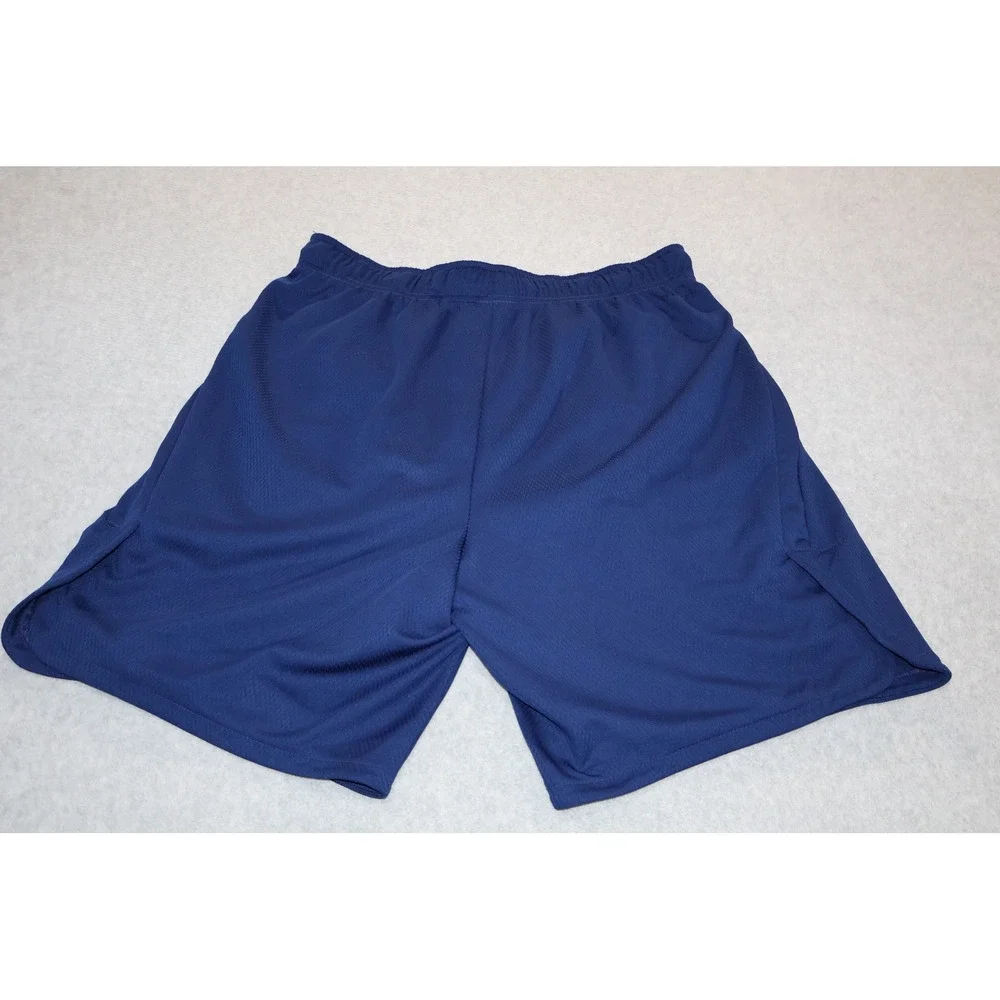 Nike Dri-FIT Shorts Mens Large Blue Athletic Gym Training Mesh 9